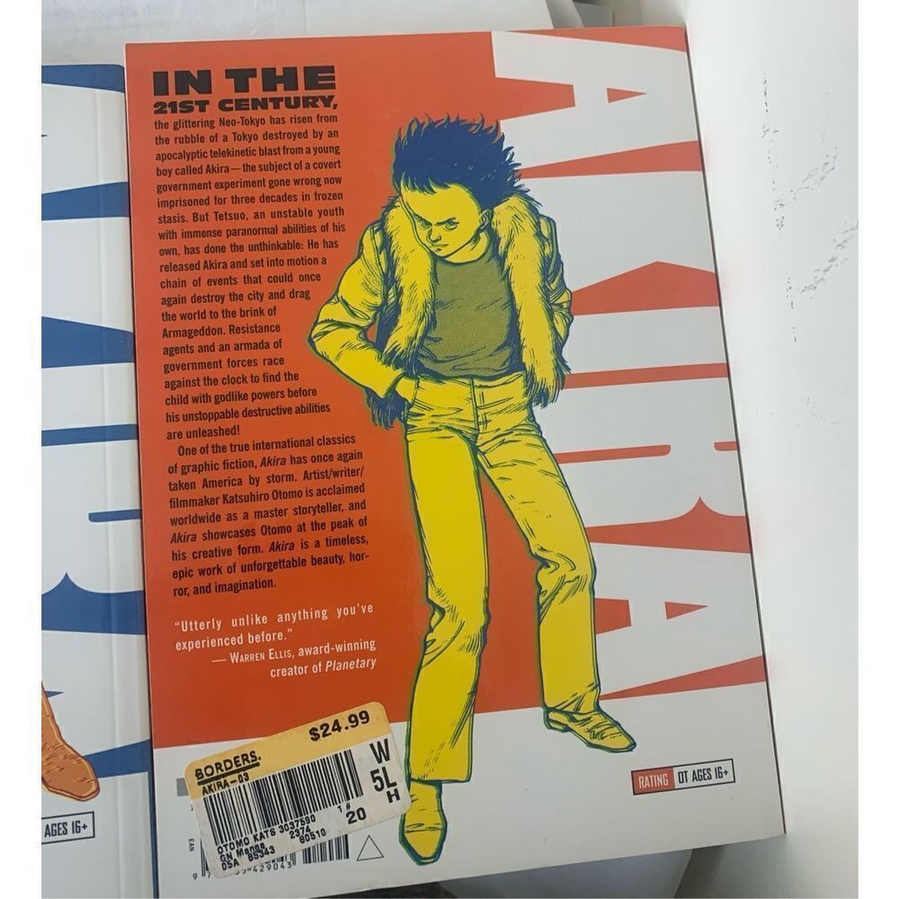AKIRA Volumes 1-3🔥 Graphic Novels, Manga by Katsuhiro Otomo (First Ed., 2000) - Picture 7 of 7